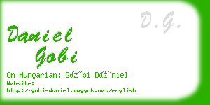 daniel gobi business card